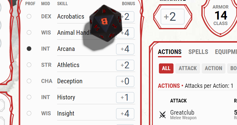 You Can Now Share Your Roll Results With Party Members On D D Beyond